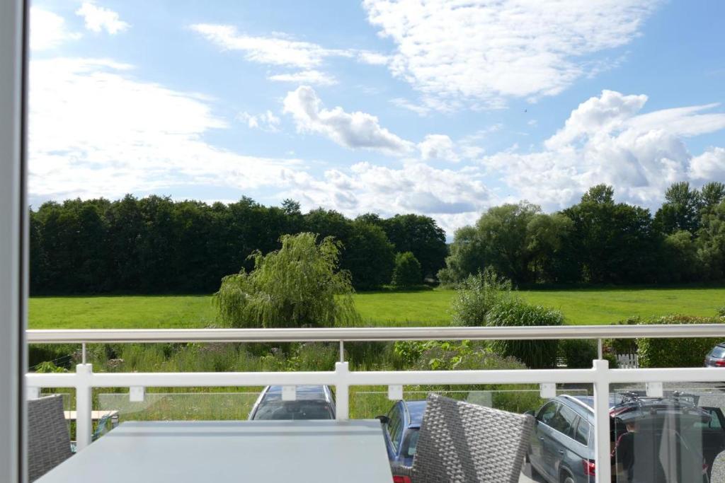 Balkón nebo terasa v ubytování Come In Haffkrug