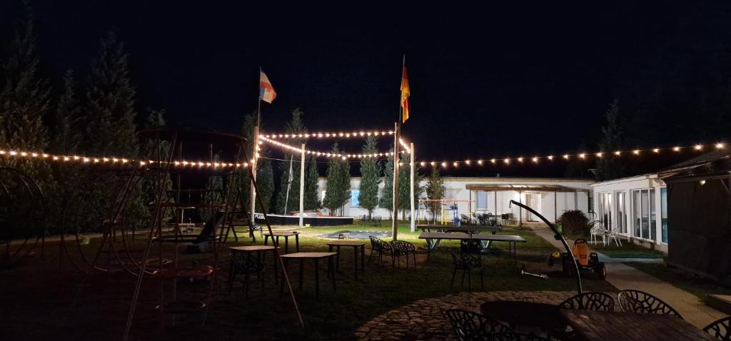 Zahrada ubytování Ferienpark-Canow