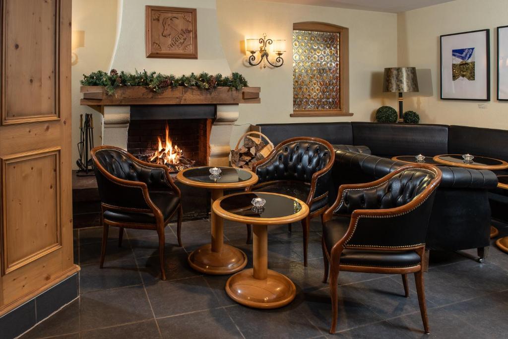 Posezení v ubytování Silvretta Parkhotel