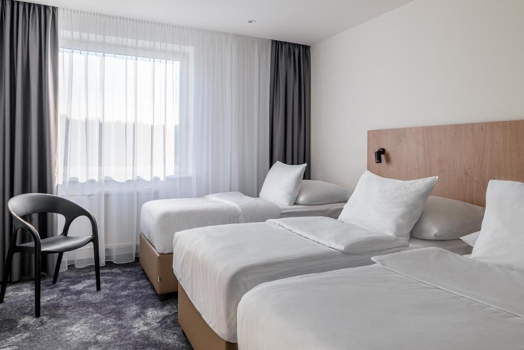 Cama o camas de una habitación en OREA Congress Hotel Brno