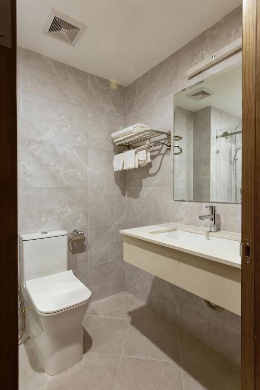 Koupelna v ubytování Hanoi Sail Hotel