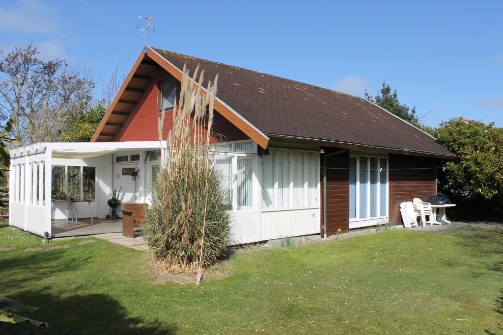 Bygningen som feriehuset ligger i