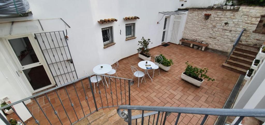 Balkón nebo terasa v ubytování B&B Capo Le Vigne
