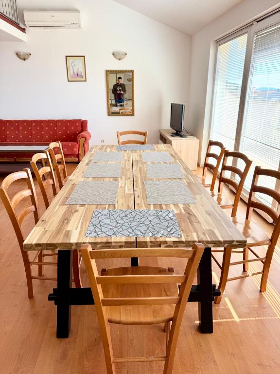 Posezení v ubytování Apartments Dani