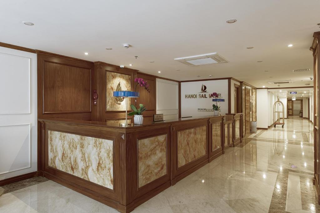 Vstupní hala nebo recepce v ubytování Hanoi Sail Hotel