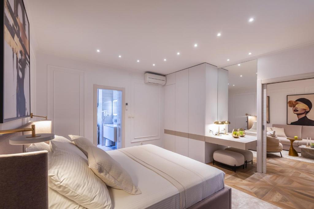 Posezení v ubytování Ragusina luxury apartments