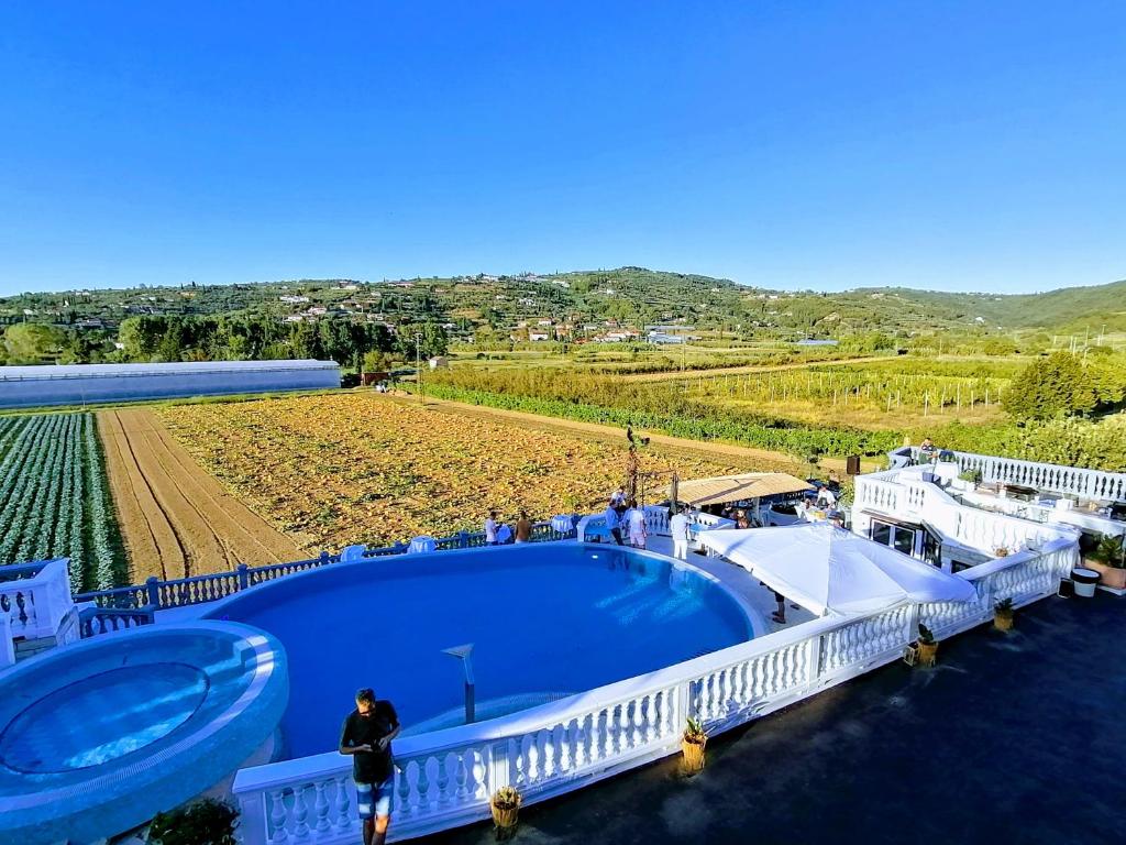 Nespecifikovaný výhled na hory nebo výhled na hory při pohledu z bed and breakfast