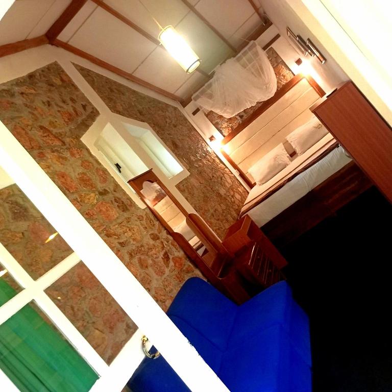 Kuchyň nebo kuchyňský kout v ubytování Ella Foret accomodation