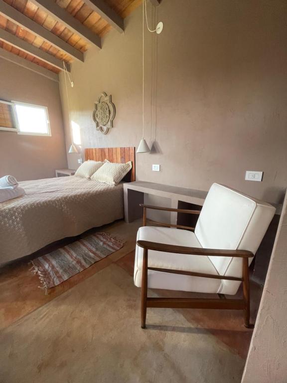 Postel nebo postele na pokoji v ubytování La Tranquila