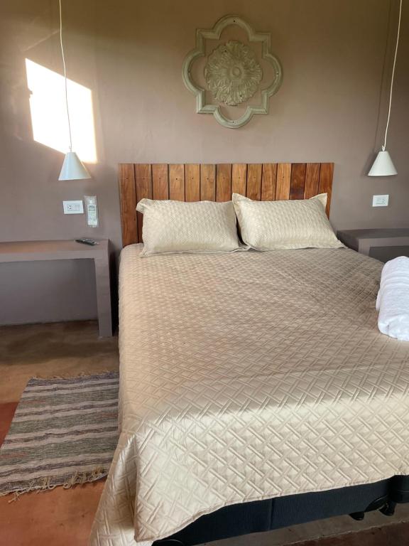 Postel nebo postele na pokoji v ubytování La Tranquila