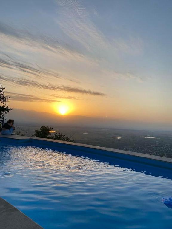 Bazén v ubytování Panorama nebo v jeho okolí