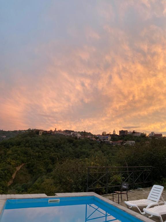 Bazén v ubytování Panorama nebo v jeho okolí