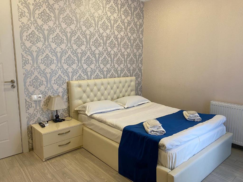 Postel nebo postele na pokoji v ubytování Panorama
