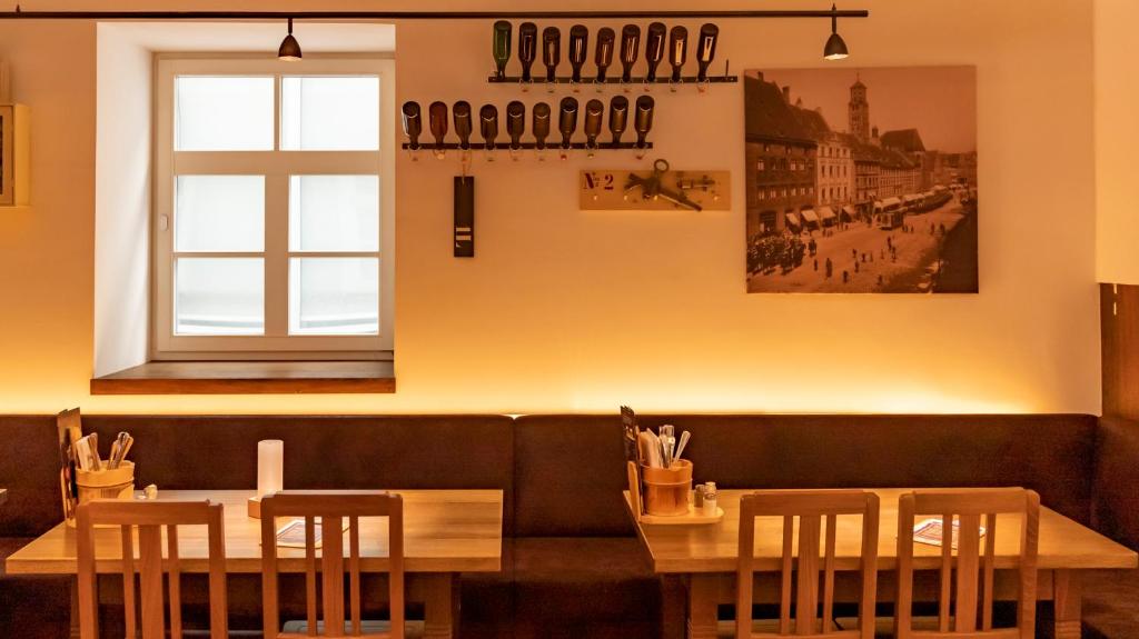 Posezení v ubytování Brauhaus-Hotel König von Flandern