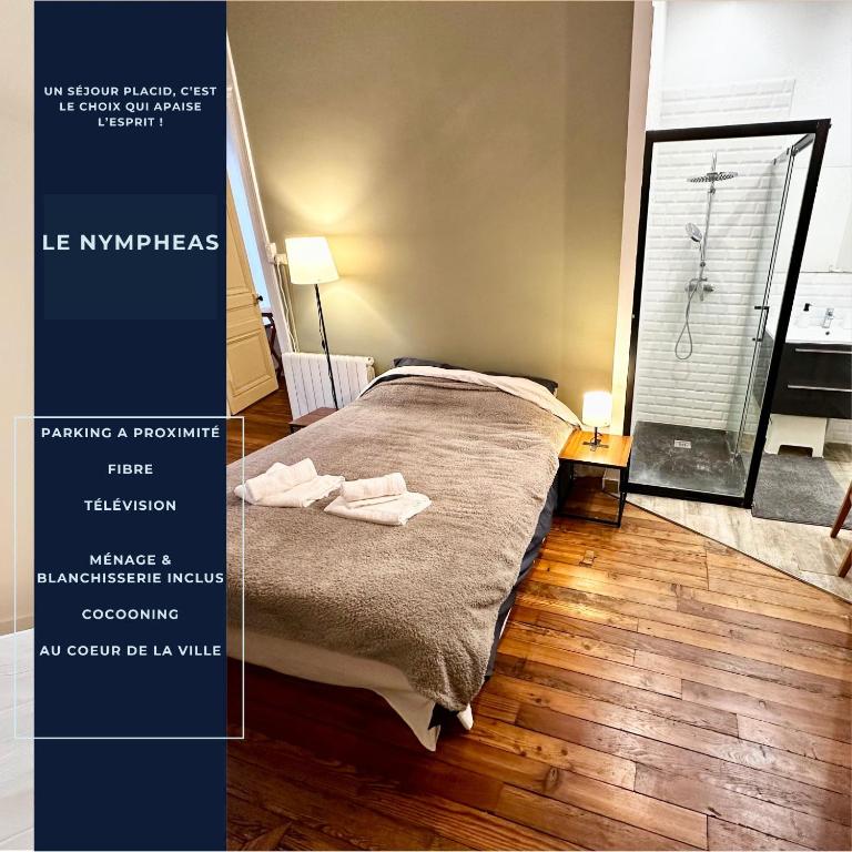 Photo de la galerie de l'établissement Le NYMPHEAS - Centre ville - Cosy, à Vienne