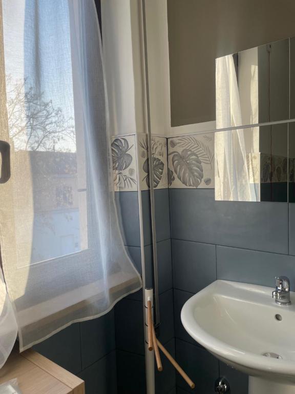 Koupelna v ubytování Hotel Riesco