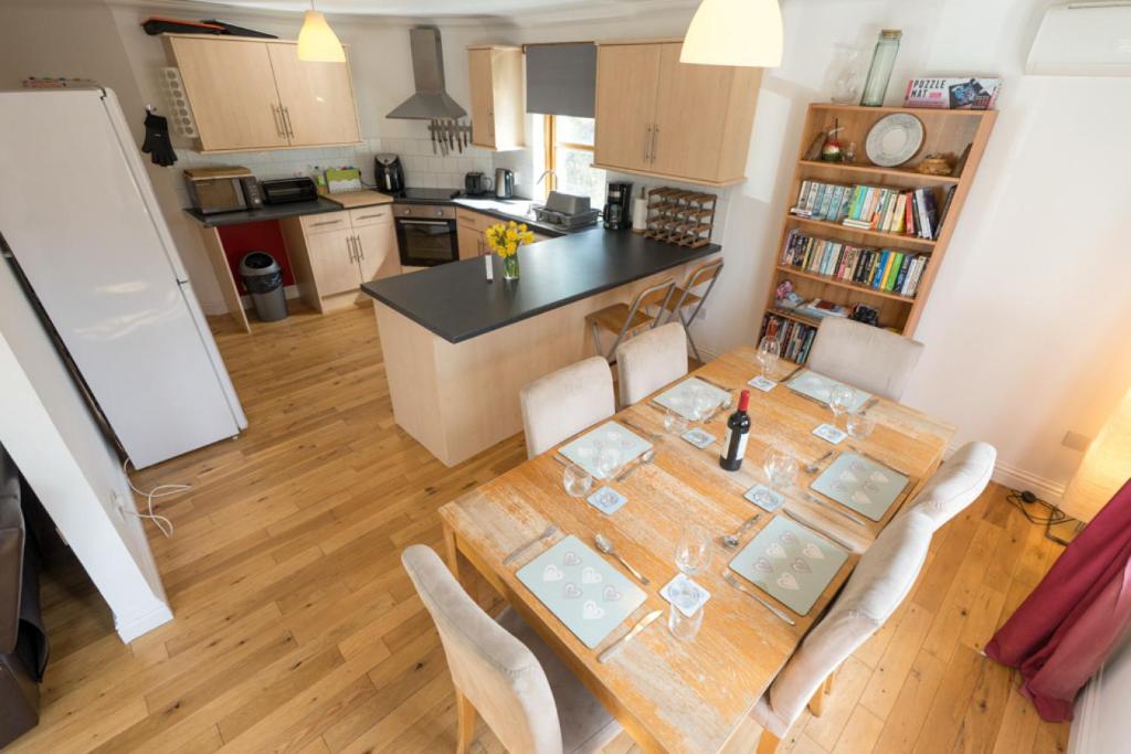 Kuchyň nebo kuchyňský kout v ubytování 4 Eas Brae Apartment