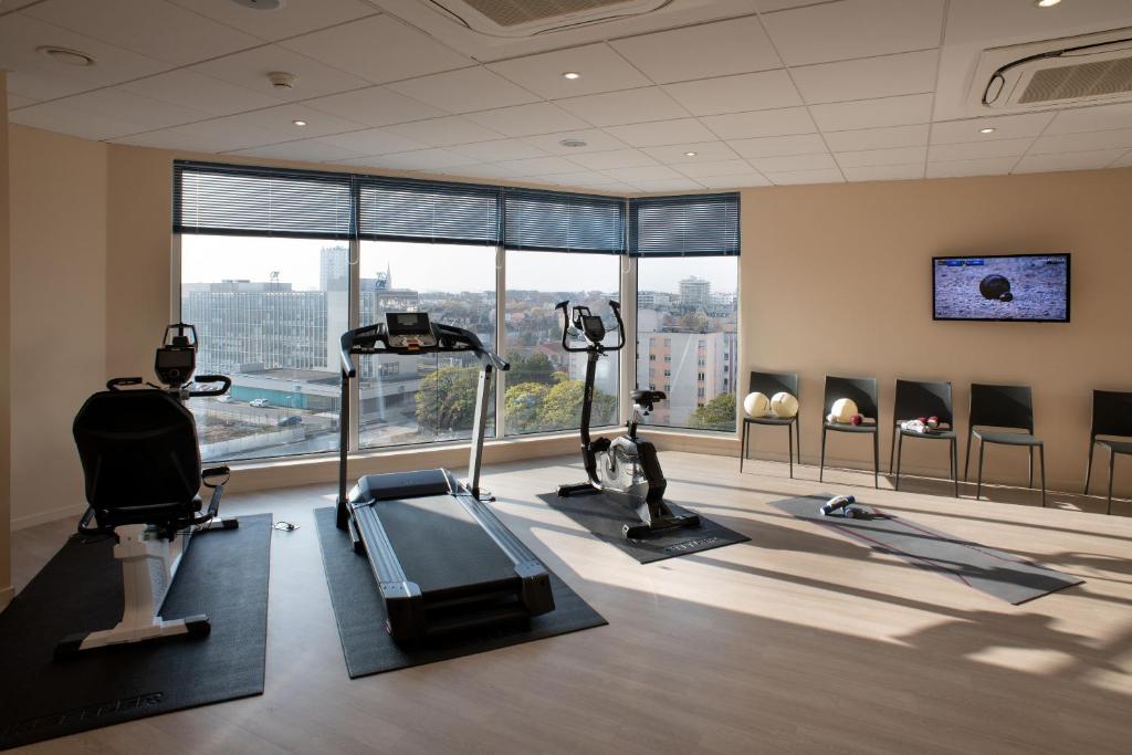 Fitness centrum a/nebo fitness zařízení v ubytování DOMITYS - Le Tandem