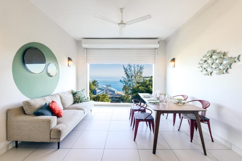 Istumisnurk majutusasutuses Sea view apartment