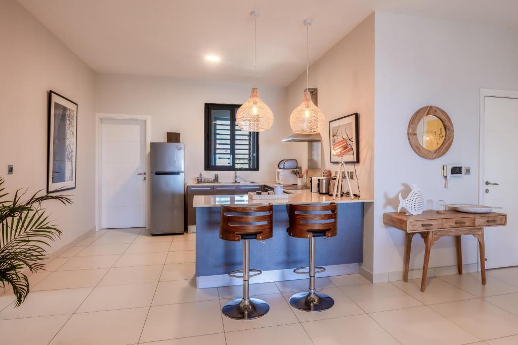 Köök või kööginurk majutusasutuses Sea view apartment