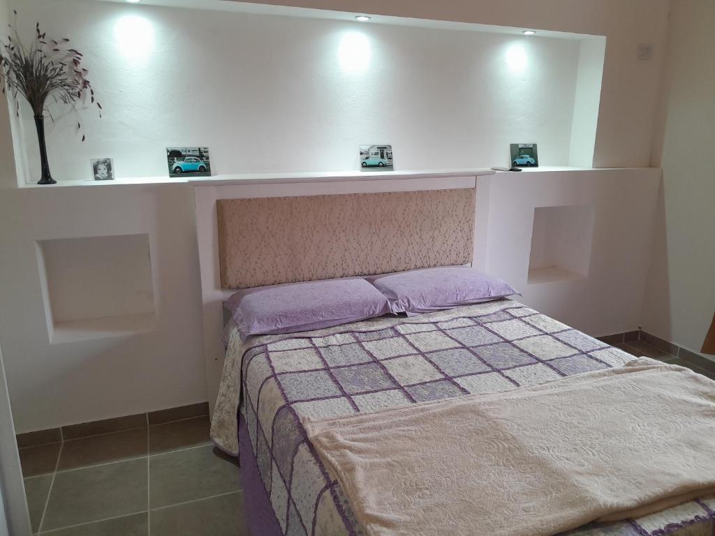 Postel nebo postele na pokoji v ubytování Chalet arena