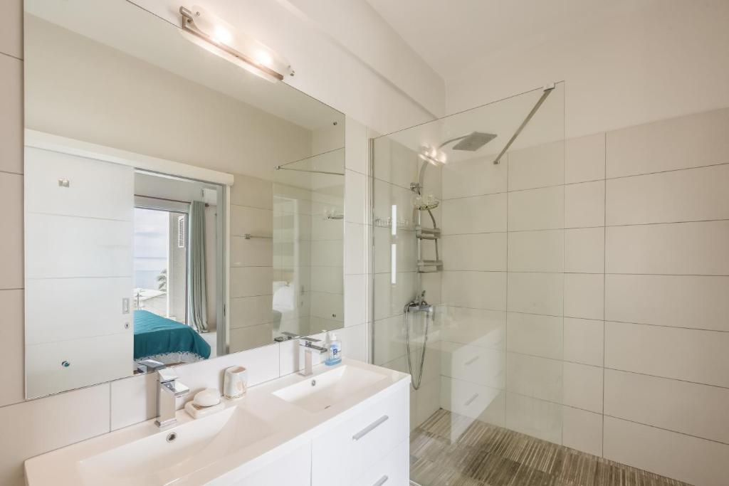 Vannituba majutusasutuses Sea view apartment