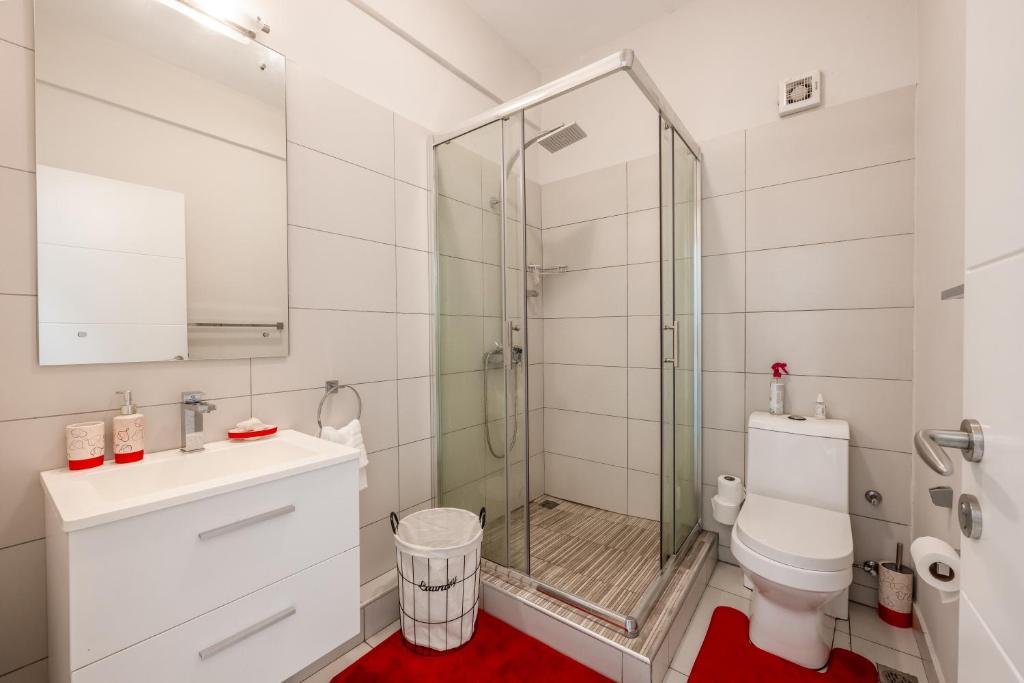 Vannituba majutusasutuses Sea view apartment