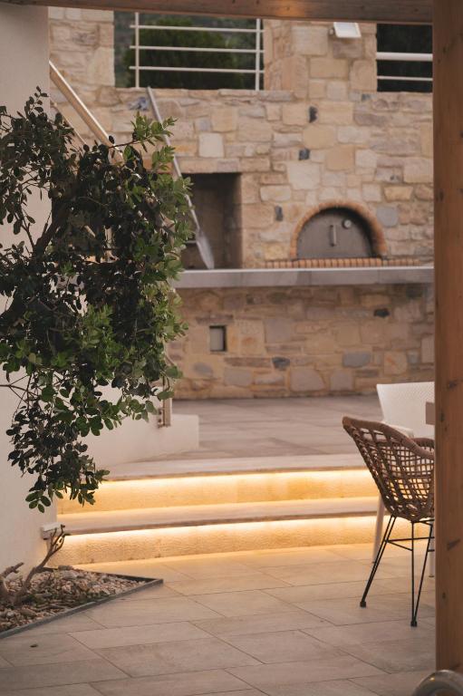 Zdjęcie z galerii obiektu Minimalist Mediterranean Blue key Villa with Sea View & Infinity Heated Pool w mieście Agia Pelagia