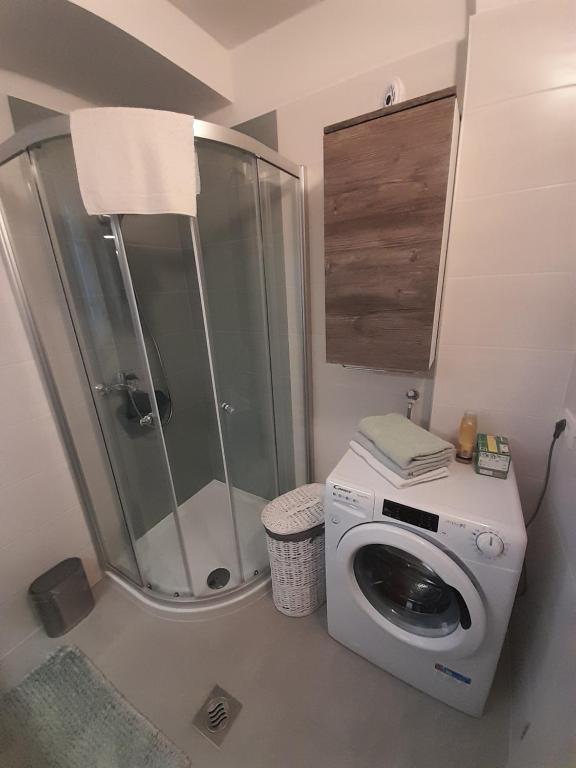 Kúpeľňa v ubytovaní Apartman RUBY