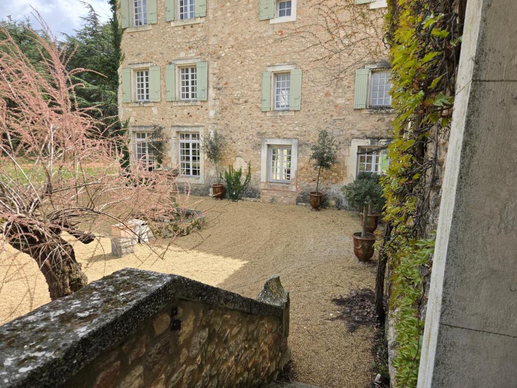 Zahrada ubytování Bastide du Luberon
