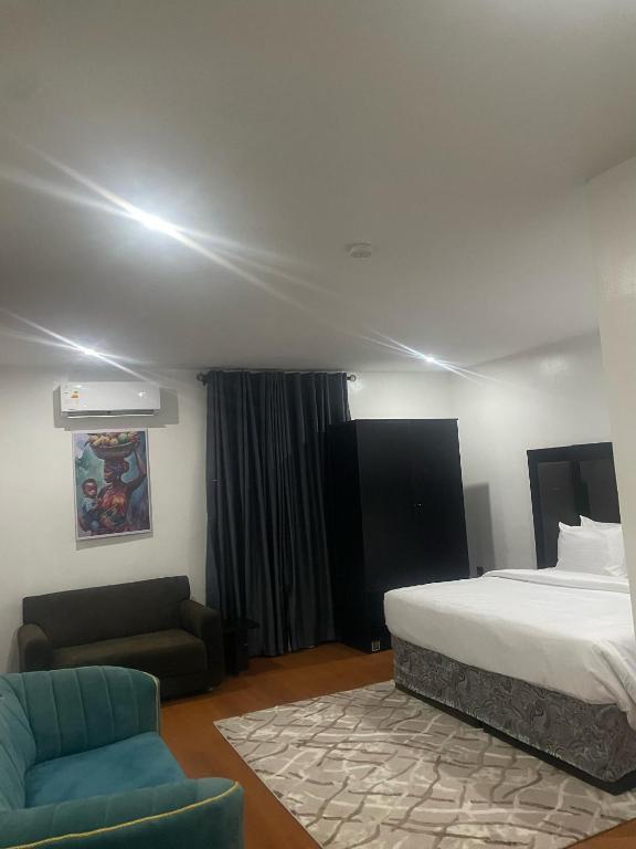 Voodi või voodid majutusasutuse PEPE Suites toas