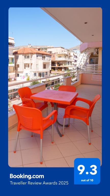 Balkon ili terasa u objektu tolle Lage & Aussicht, 3 min zum Strand