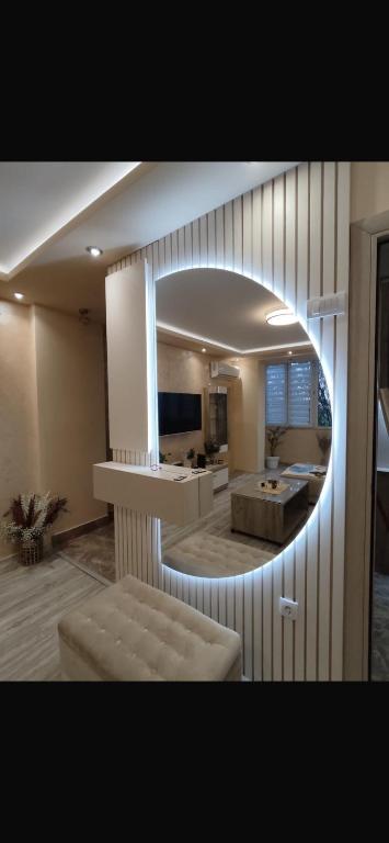 Posezení v ubytování Apartman Trg Lux