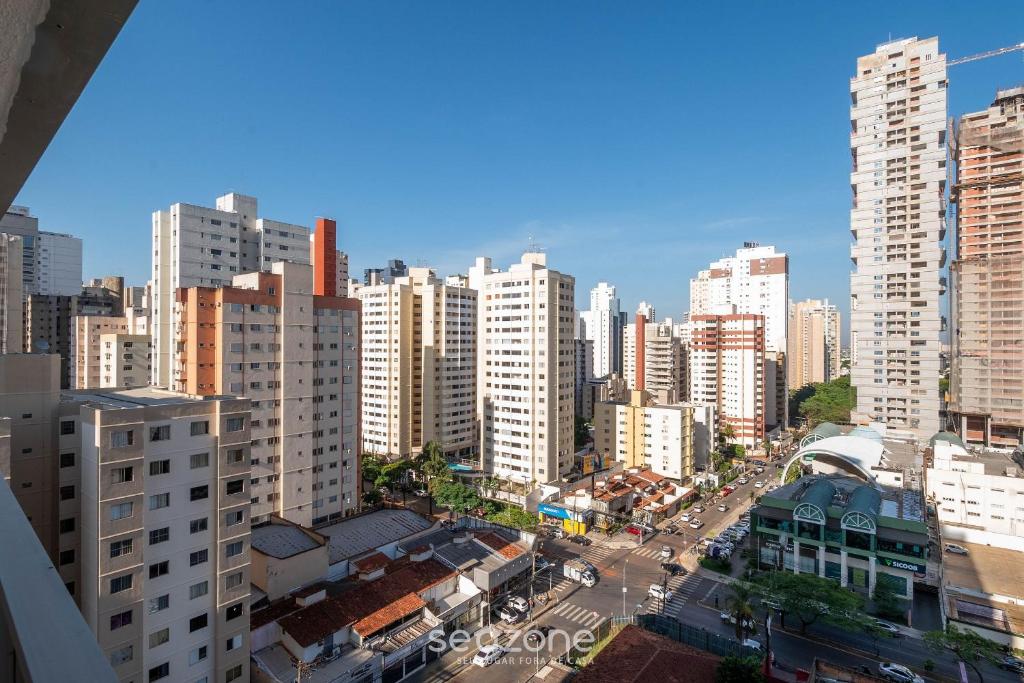 Nespecifikovaný výhled na destinaci Goiânia nebo výhled na město při pohledu z apartmánu