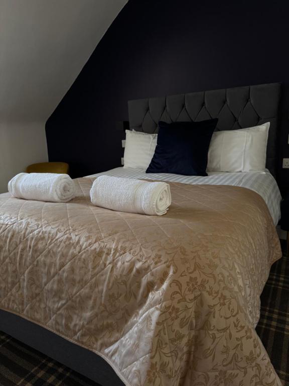 Postel nebo postele na pokoji v ubytování Sandvilla Guesthouse