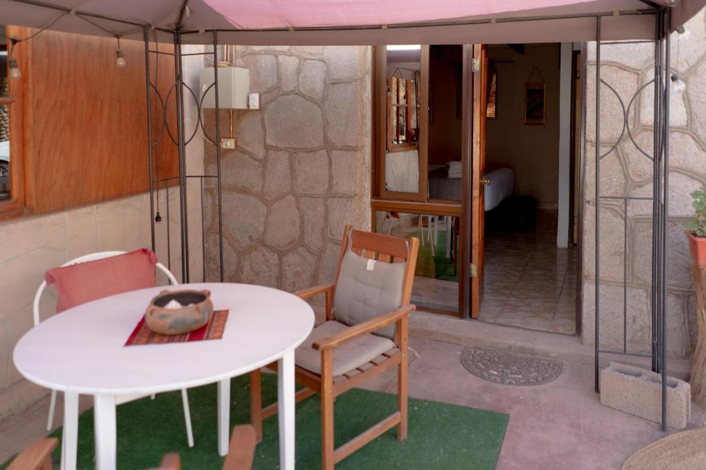 Posezení v ubytování Hostal Katarpe