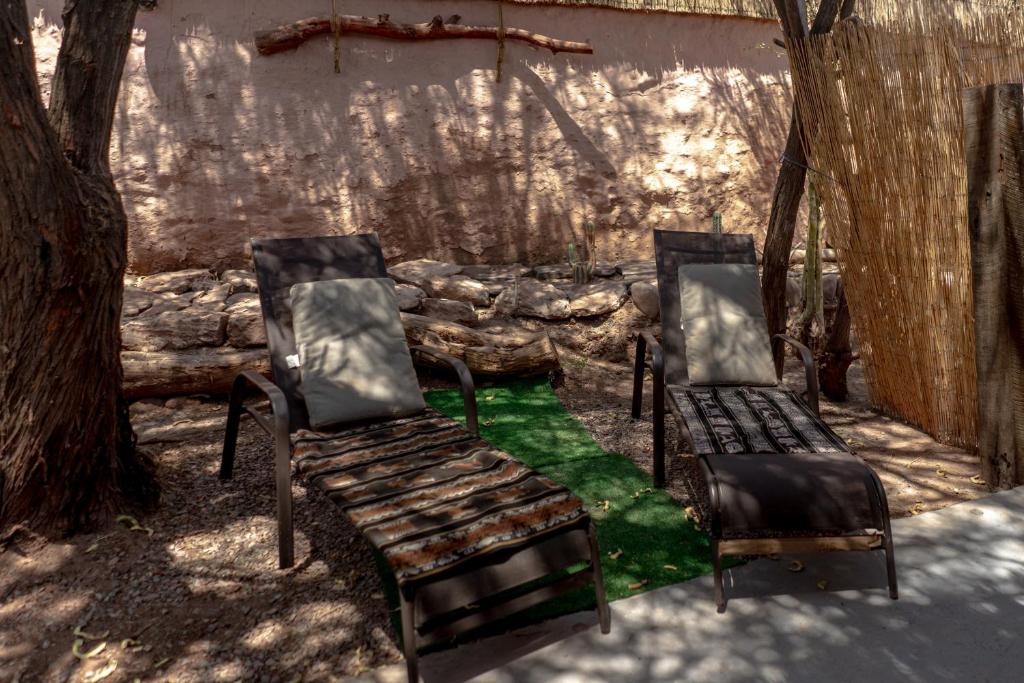Posezení v ubytování Hostal Katarpe