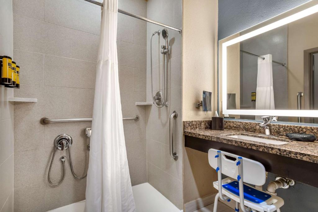 Best Western Plus Lake Jackson Inn & Suites - King Suite With Roll - In Shower - Mobility Access