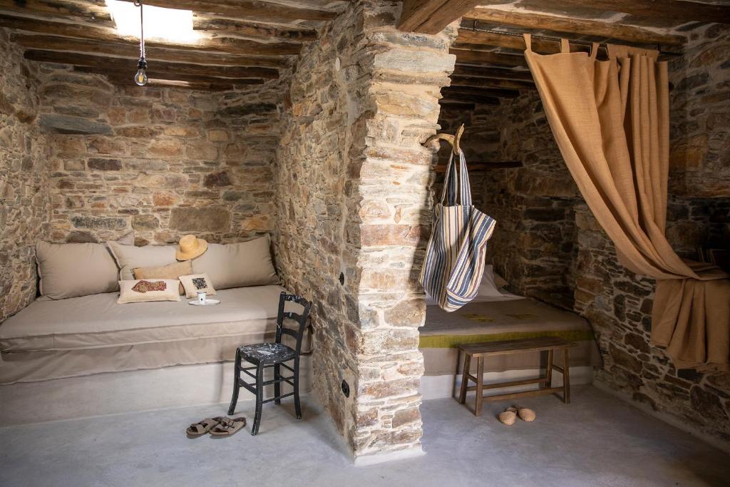 Posezení v ubytování Onos Eco Living