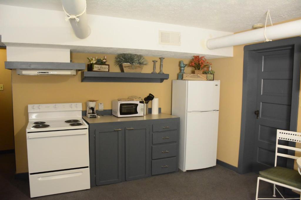 Kuchyň nebo kuchyňský kout v ubytování Stone Soup Inn