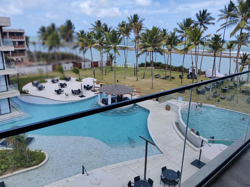 widok na basen w ośrodku w obiekcie GAV Porto Alto Resorts w mieście Ipojuca