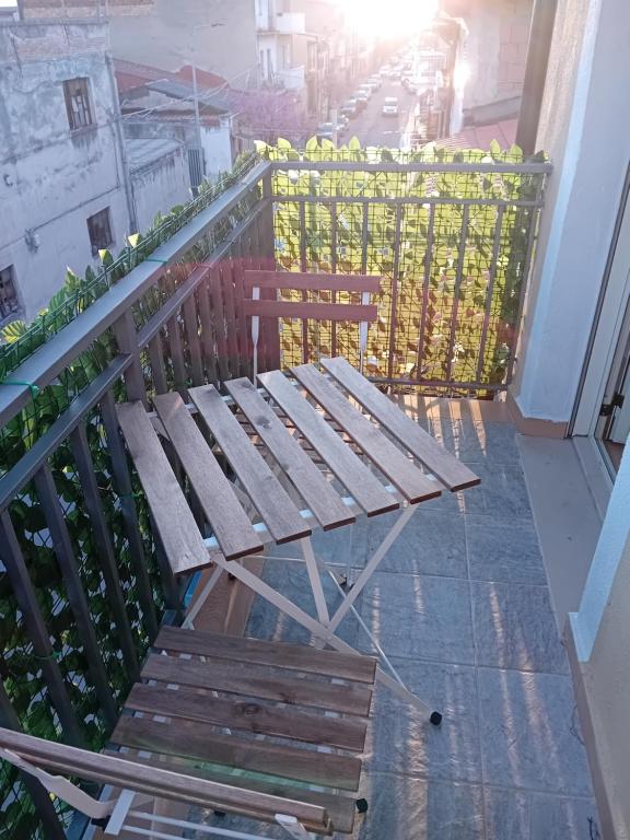 Balkón nebo terasa v ubytování B&B EmaNik