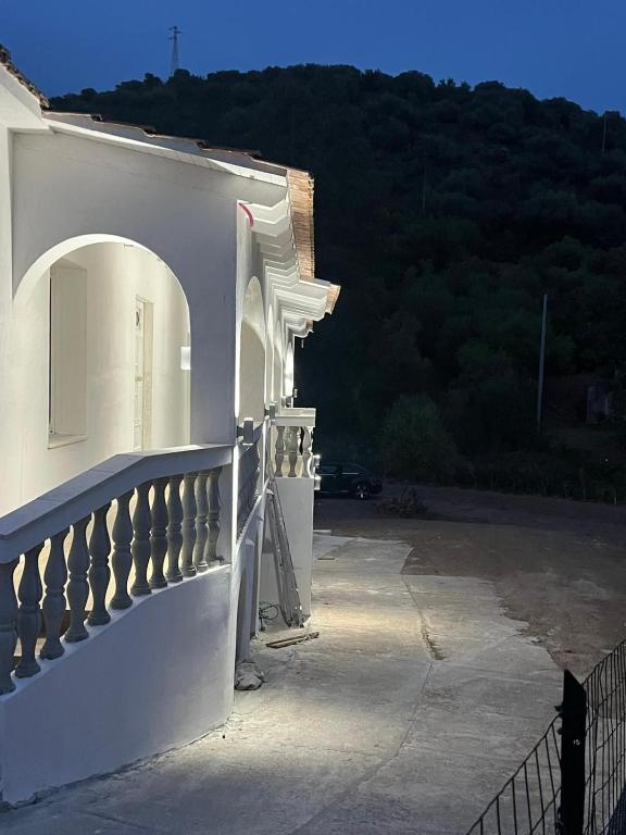 Balkón nebo terasa v ubytování L 'alchitti