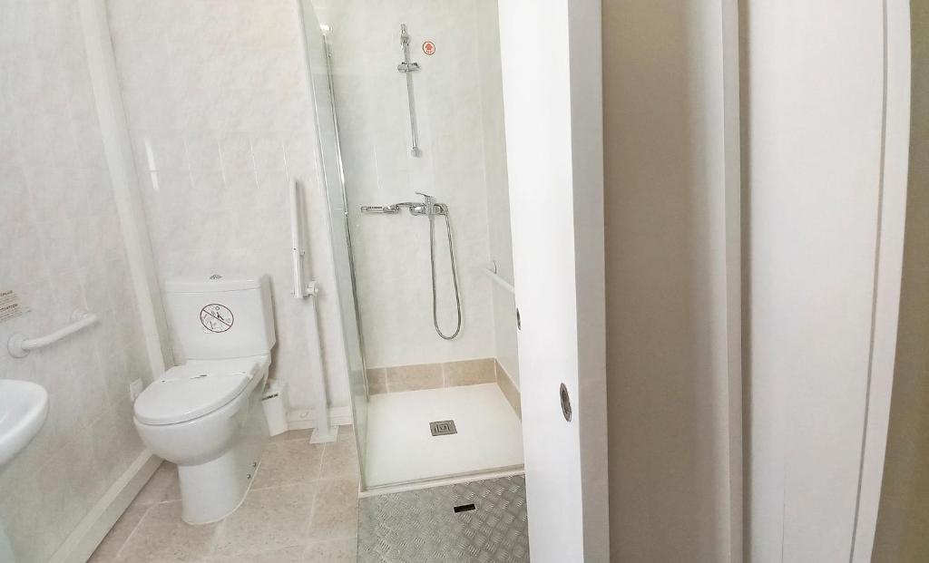 Koupelna v ubytování Hotel Joao XXI