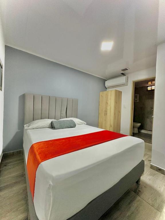 Postel nebo postele na pokoji v ubytování Hotel Nakama