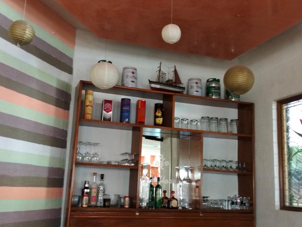 Nápoje v ubytování Hotel Tres Flores