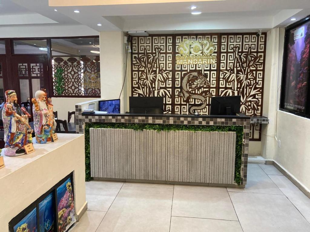 Vstupní hala nebo recepce v ubytování Hotel Mandarin