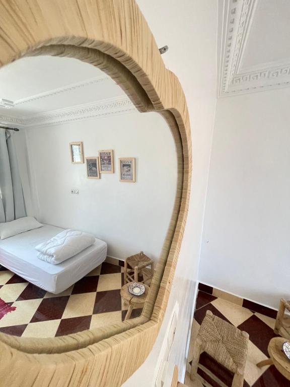 Postel nebo postele na pokoji v ubytování Epicswellhouse