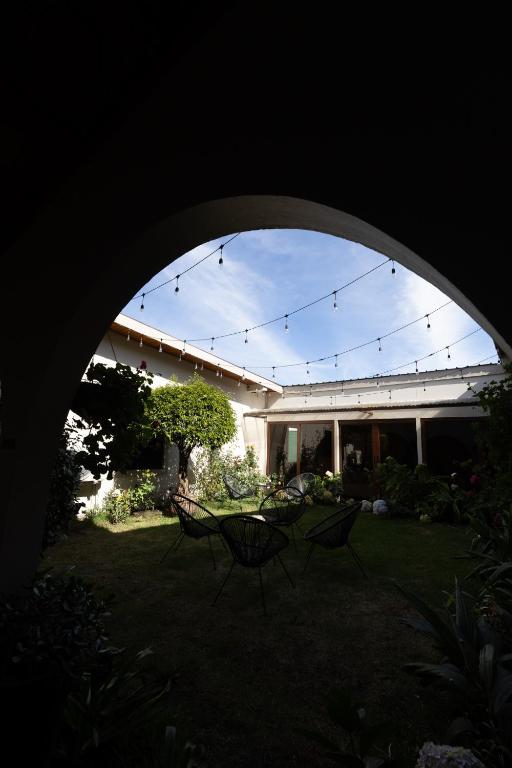 Zahrada ubytování Hotel Boutique Rebequet