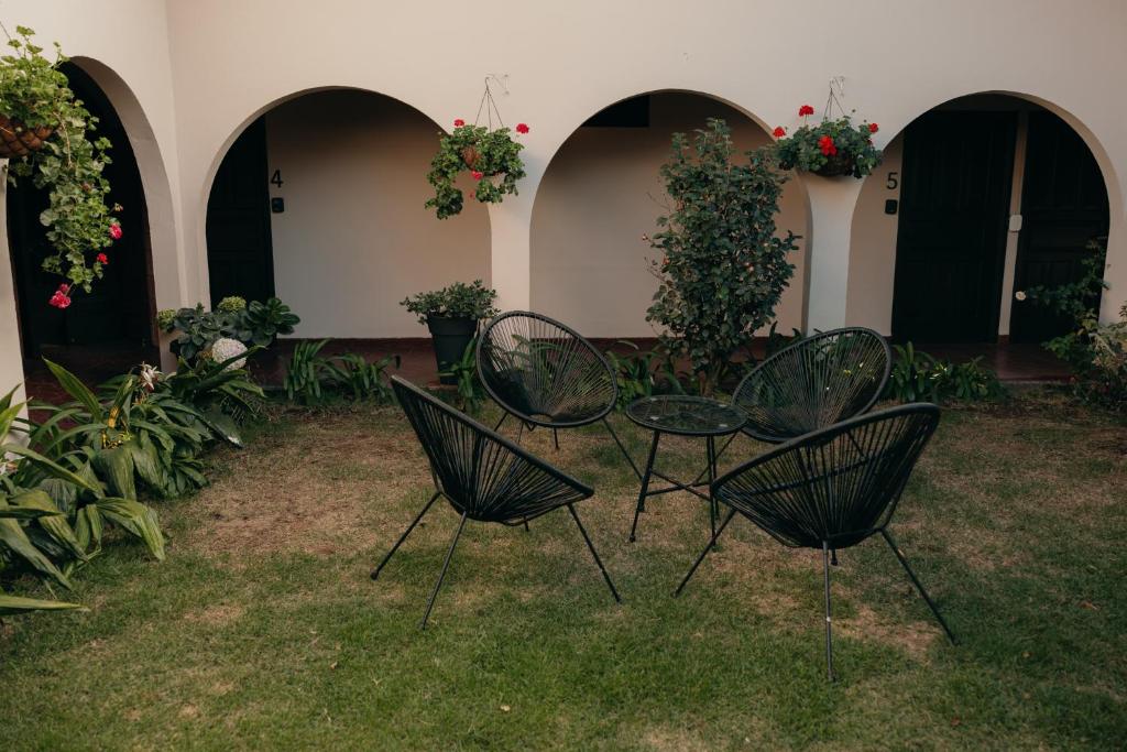Zahrada ubytování Hotel Boutique Rebequet
